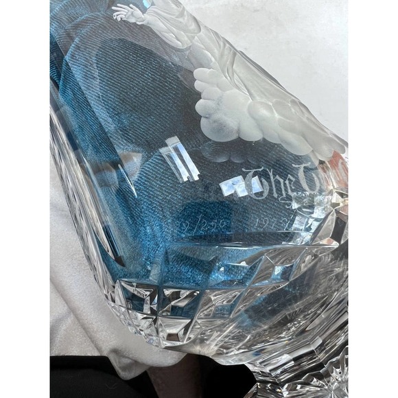 Ten Commandments Waterford Crystal Vase - Rare - Picture 7 of 9
